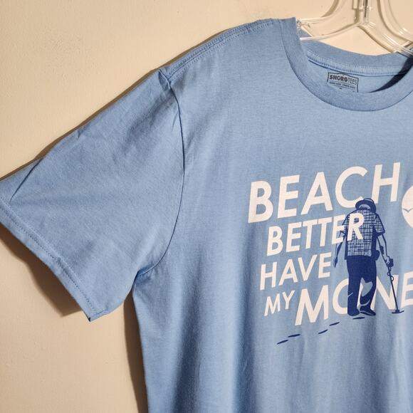 Snorg tees beach better have my money novelty graphic tshirt men's size large - Picture 5 of 8